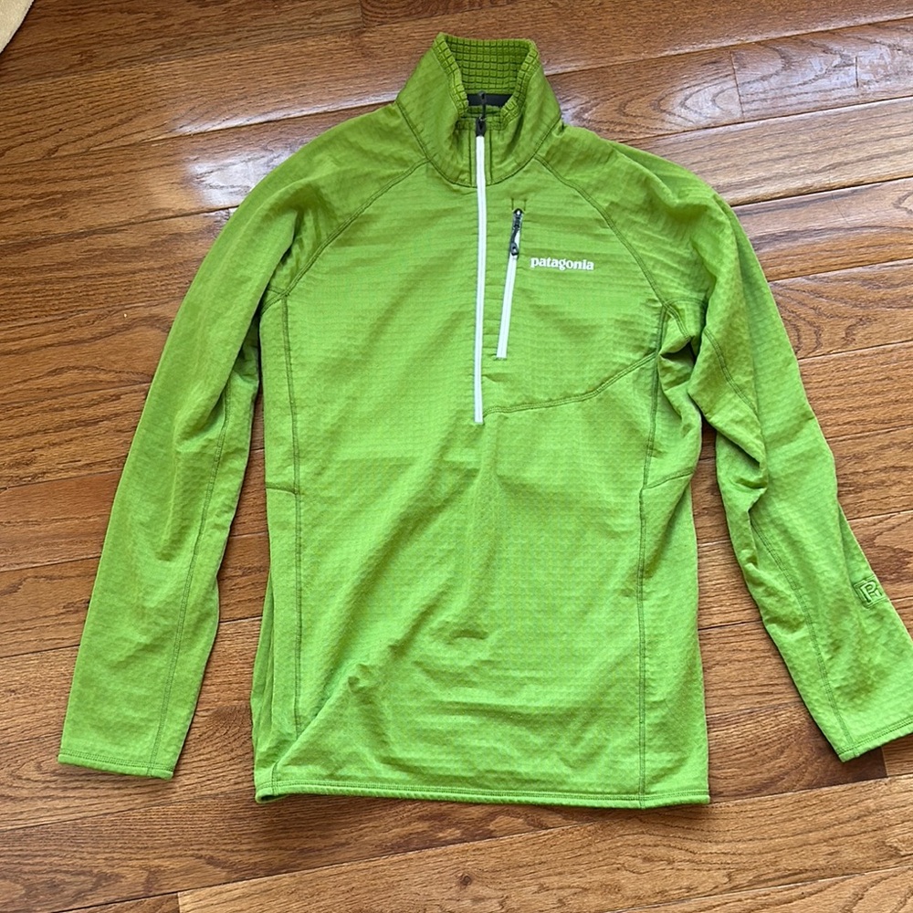 Patagonia Green Quarter-Zip Pullover